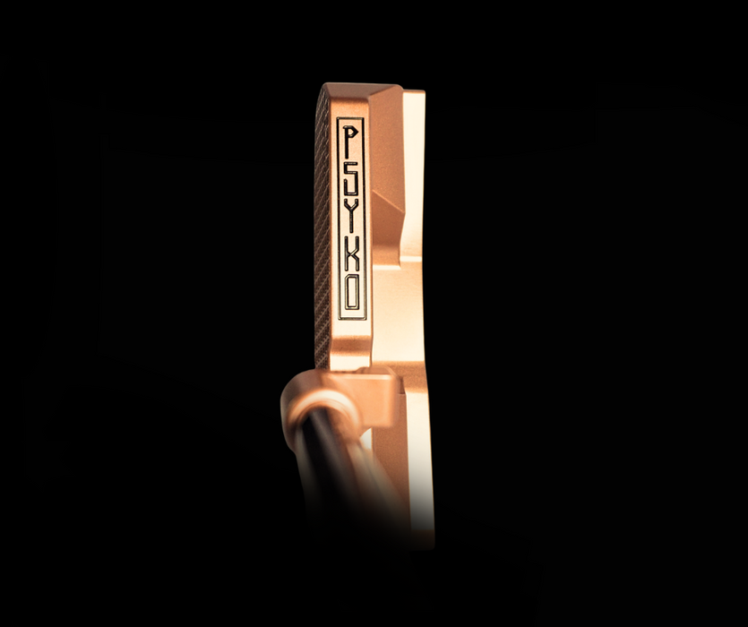 PSYKO CELSIUS Solid Copper CNC Milled Blade Putter