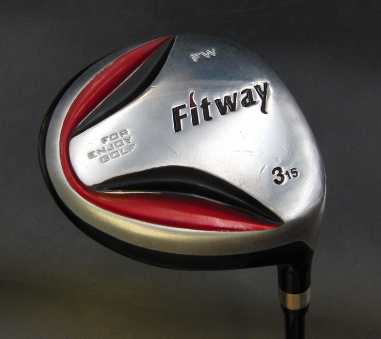 Japanese Fitway FW For Enjoy Golf 15° 3 Wood Regular Graphite Shaft Elord Grip