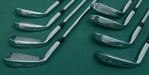Collectors Set Of 8 x Mizuno CX-301 Irons 4-SW Regular Steel Shafts Mizuno Grips
