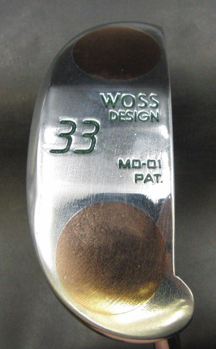 Woss 33 Design M0-01 Pat. Putter 90cm Playing Length Steel Shaft Woss Grip