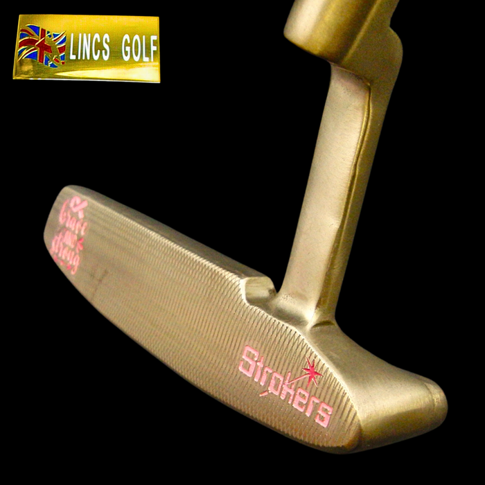 Custom Milled Breast Cancer Research Awareness Ping Anser Putter 84cm Shaft