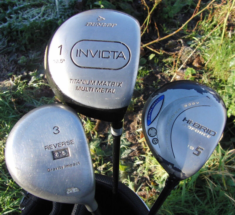 Set of Tour Model Pinseekers 3-SW,  Driver +3+5 Hybrid + Putter