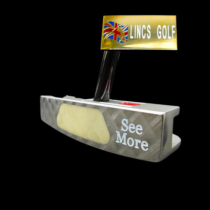 SeeMore Corona Del Mar CA FGP Blade Precision Tour Milled Putter 83.5cm Steel