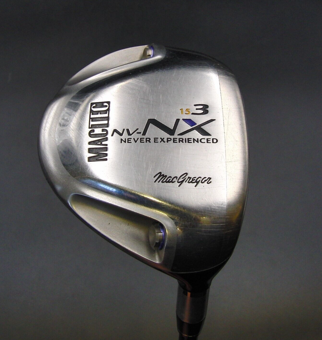 MacGregor Mactec NV-NX 15° 3 Wood Stiff Graphite Shaft Golf Pride Grip