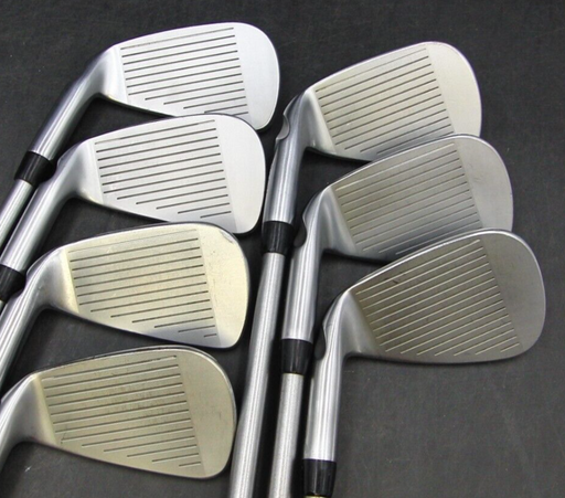 Set of 7 x Ping S55 Blue Dot Irons 4-PW Regular Steel Shafts Golf Pride Grips