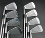 Set Of 8 x Pebble Beach GS-01 Irons 4-PW+AW  Regular Steel Shafts Royal Grips