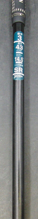 Srixon W-404 14.5° 3 Wood Regular Graphite Shaft Srixon Grip
