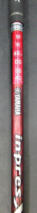 Yamaha Inpres X D Power Spoon 15° 3 Wood Regular Graphite Shaft InpresX Grip