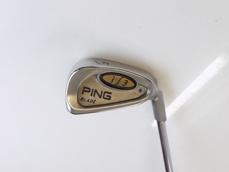 Ping i3 Blade Blue Dot 5 Iron Cushin Stiff Flex Steel Shaft Ping Grip