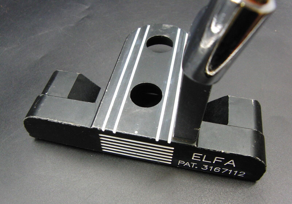 RARE Japanese Elfa PAT.3167112 Putter 87cm Playing Length Steel Shaft Elfa Grip