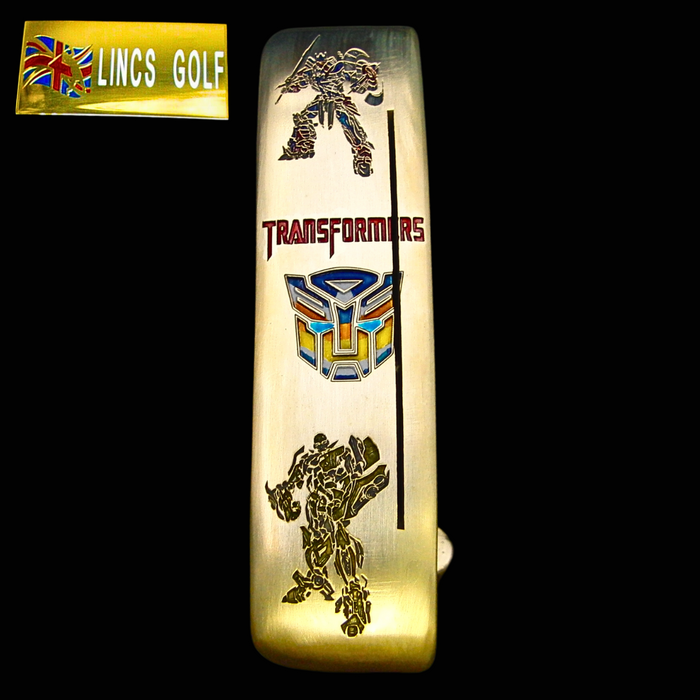 Custom Milled Transformers Themed Ping Anser Putter 88.5cm Steel Shaft