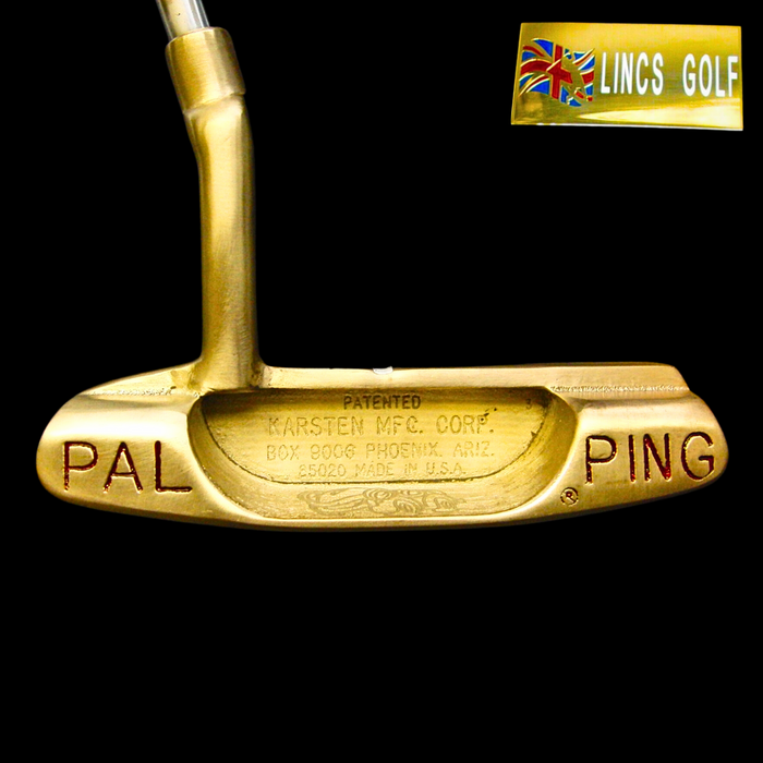 Custom Milled Roger Rabbit Themed Pal Ping Putter 94cm Steel Genuine Leather HC