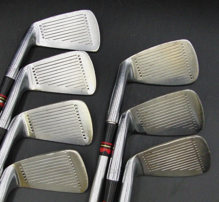 Set of 7 x John Letters Gary Player Master Model Irons 4-10 Coated Steel Shafts