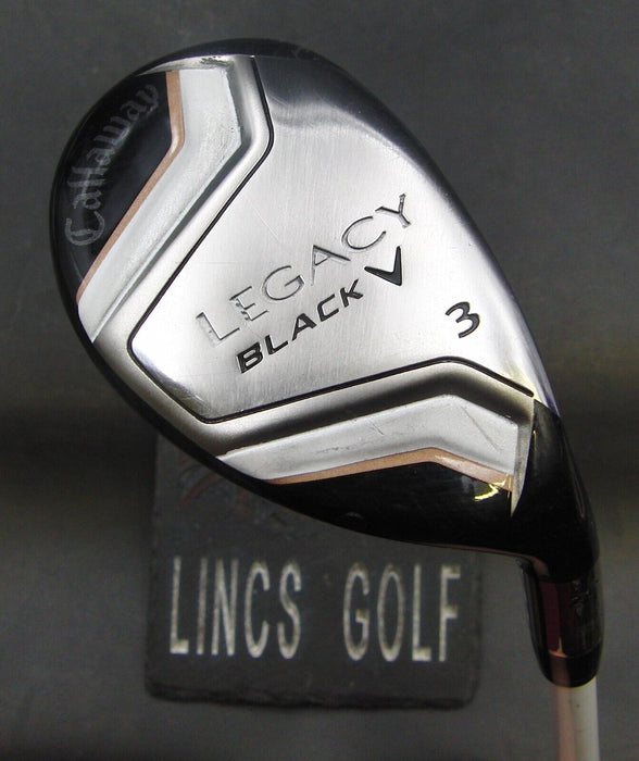 Callaway Legacy Black 3 Hybrid Stiff Graphite Shaft Golf Pride Grip*