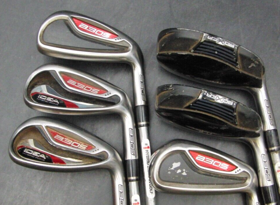 Set of 6 x Adams Golf Idea A3OS Irons 3, 5, 7-PW Regular Graphite Shafts