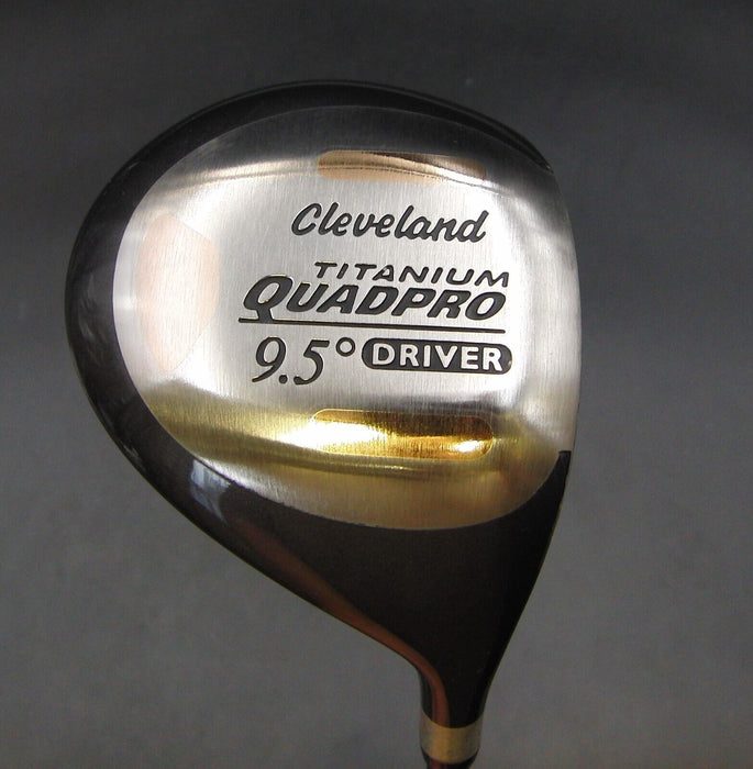 Cleveland Titanium QuadPro 9.5° Driver Regular Graphite Shaft Cleveland Grip