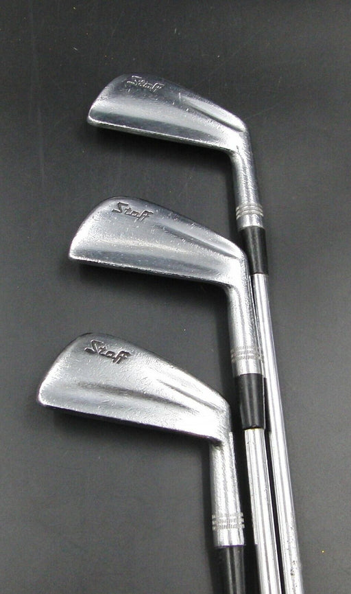 Set of 3 x Wilson Staff Irons 3-5 Regular Steel Shafts Unbranded Grips