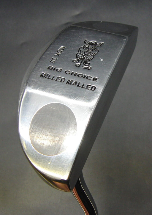 Big Choice Milled Malled MDK 30 Putter Steel Shaft 87cm Length Morris Grip