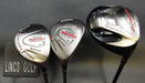 Set of 3 Yonex Nanov & Maruman Exim Nano 10° Driver & 16°  3 & 20° 5 Woods