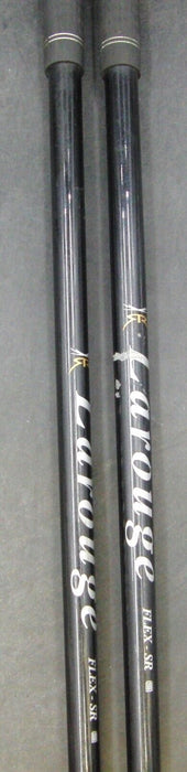 Set of 2 Larouge Easy Utility 18° 4 Wood & 25° 7 Hybrid Regular Graphite Shafts