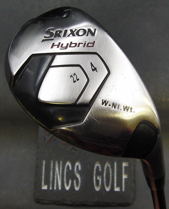 Srixon W-NI 22° 4 Hybrid Regular Graphite Shaft Golf Pride Grip