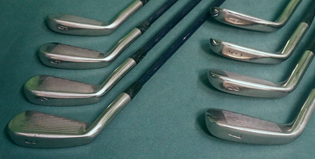 Vintage Set of 8 x H & B Momentum Forged Irons 3-PW Regular Graphite Shafts