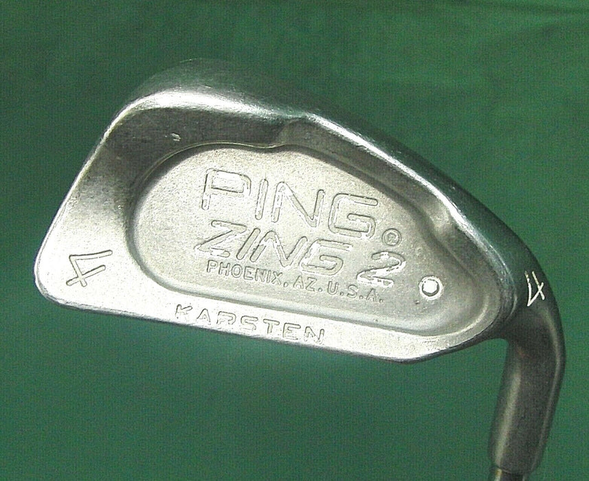 Ping Zing 2 Karsten White Dot 4 Iron Regular Steel Shaft Ping Grip