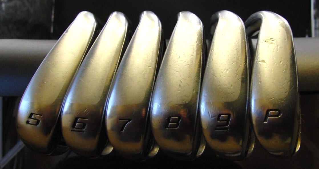 Set of 6 x Cobra King F7 One Length Irons 5-PW Regular Steel Shafts Mixed Grips