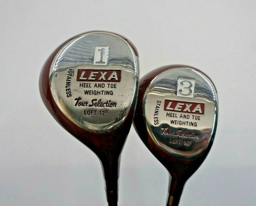 Japanese Ladies Set of 2 x Lexa 1 & 3 Woods Tour Selection Ladies Graphite