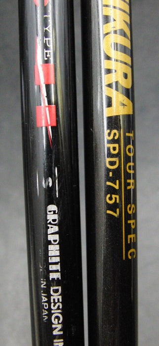 Set of 2 Royal Collection Super CV BBD 14°  3 & 19° 5 Woods R/S Graphite Shafts