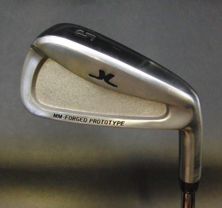 John Letters MM-Forged Prototype 5 Iron Stiff Steel Shaft Black Grip