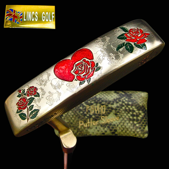 Custom Milled Valentines Themed Ping Anser 3 Putter 88.5cm Steel Shaft