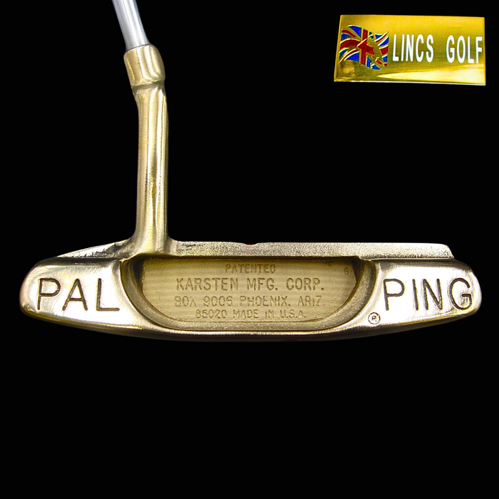 Custom Milled Saw Themed Pal Ping Putter 84cm Steel Shaft Genuine Leather HC