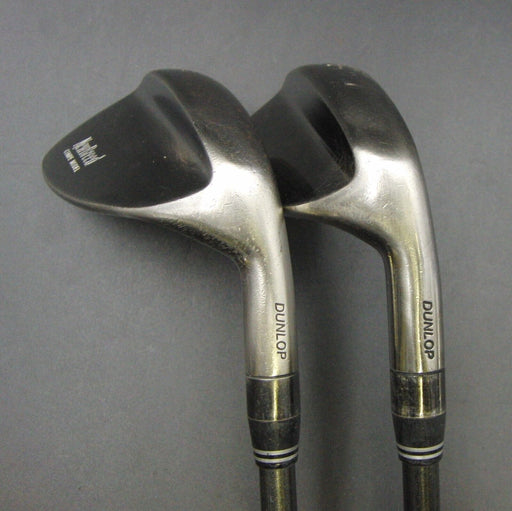 Set of 2 Dunlop New Breed Gap and Sand Wedges Stiff Graphite Shaft Royal Grips