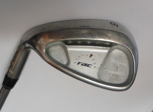 Left Handed TAYLORMADE RAC OS 9 Iron Flex R Steel Shaft