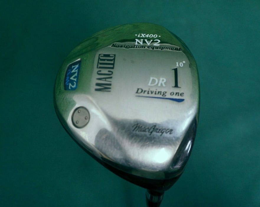 MacGregor MacTec iX400 DR1 NV2 10° Driver Regular Graphite Shaft MacTec Grip