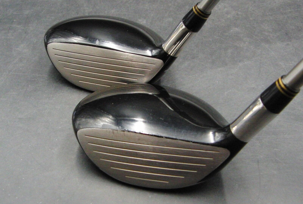 Set of 2 Bridgestone TourStage X-Drive 15° 3 & 21° 7 Woods Stiff Graphite*