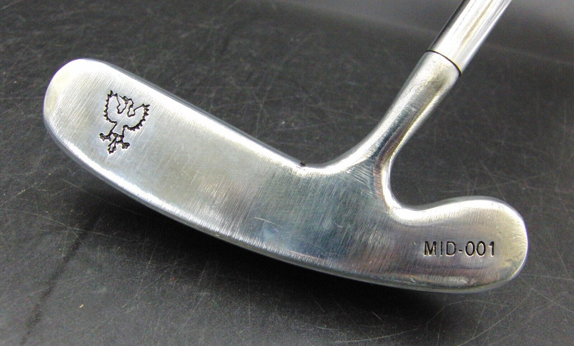 Japanese Mid Sized Designed By Nippon Golf Mid-001 Putter 88cm Long Steel Shaft