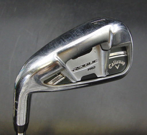 Left-Handed Callaway Rogue Pro 7 Iron XP 95 Regular Steel Shaft Golf Pride Grip
