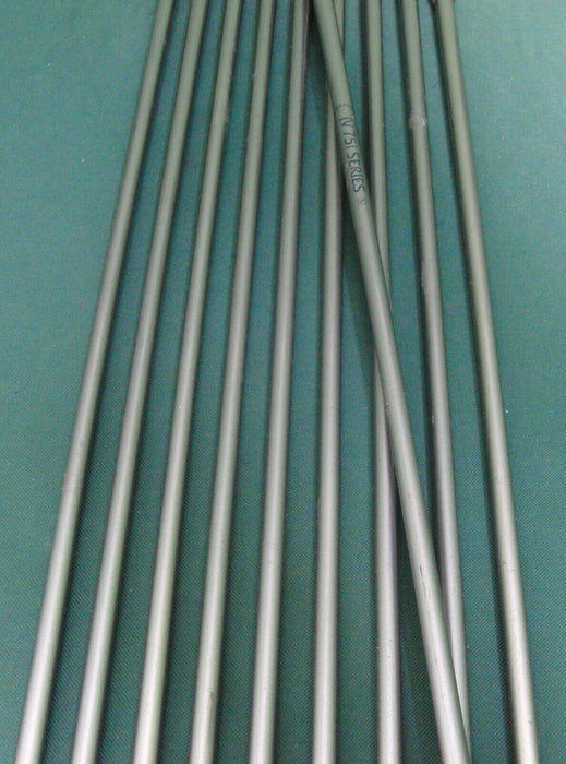 Set 10 x Callaway Steelhead X16 Irons 2-PW + AW Stiff Graphite Shafts
