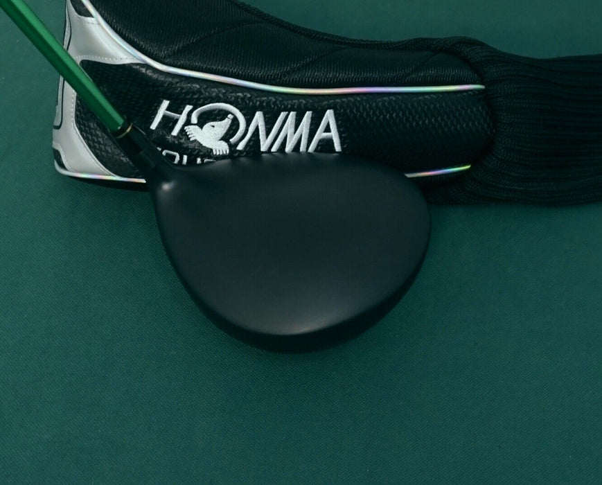 Hardly Used Honma Tour World TW717 430 9.5° Black Driver Stiff Graphite Shaft