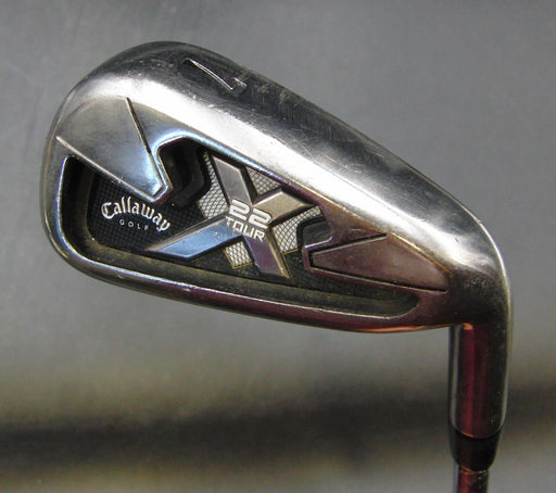 Callaway Golf X22 Tour 7 Iron Project X 6.0 Stiff Steel Shaft Golf Pride Grip