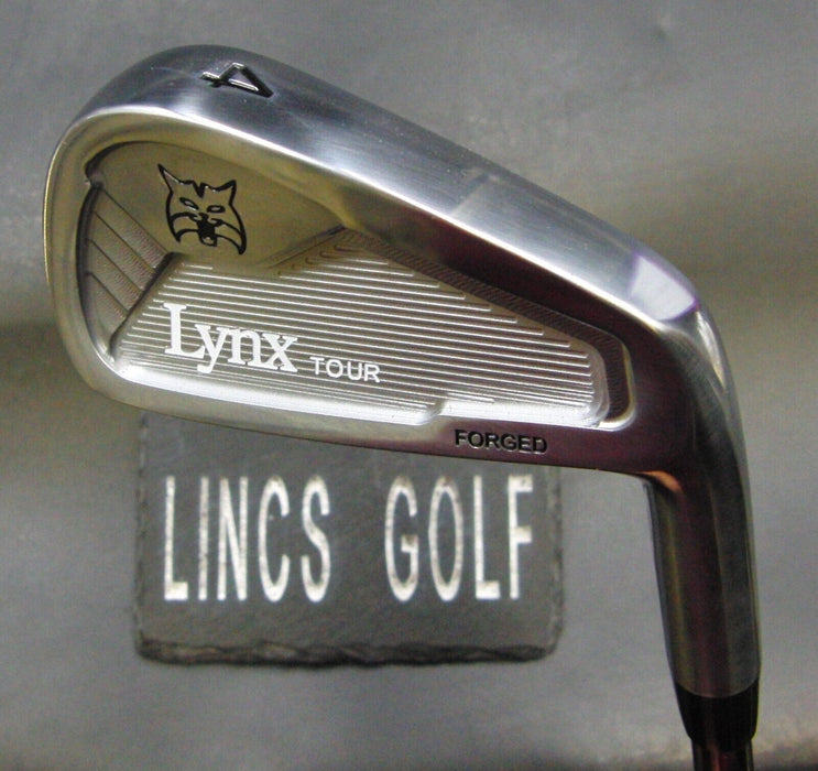 Lynx Tour Forged 4 Iron Stiff Steel Shaft Lamkin Grip