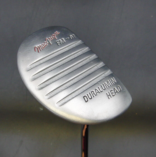 MacGregor FM-07 Duralumin Head Putter Steel Shaft Length 88cm Iguana Golf Grip