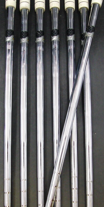 Left Handed Set of 7 x TaylorMade Burner Plus Irons 4-PW Uniflex Steel Shafts