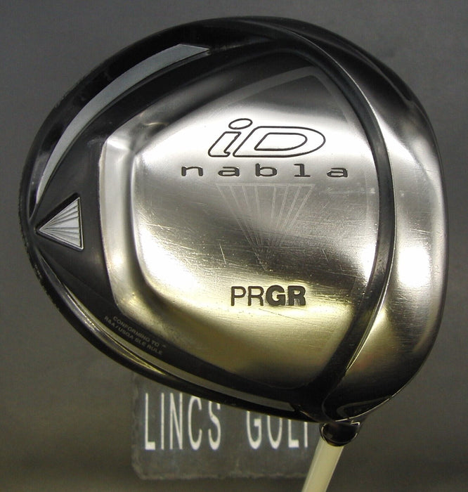 PRGR iD Nabla 9.5° Driver Stiff Graphite Shaft Golf Pride Grip