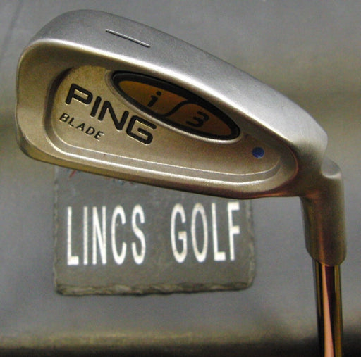 Ping i3 Blade Blue Dot 1 Iron Stiff Steel Shaft Golf Pride Grip