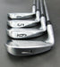 Set of 7 x Titleist 660 Forged Irons 4-PW Stiff Steel Shafts Golf Pride Grips