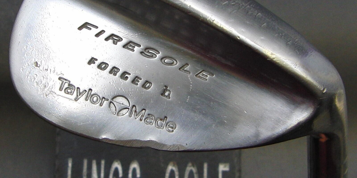 Taylormade Firesole Forged Sand Wedge Stiff Steel Shaft Golf Pride Grip