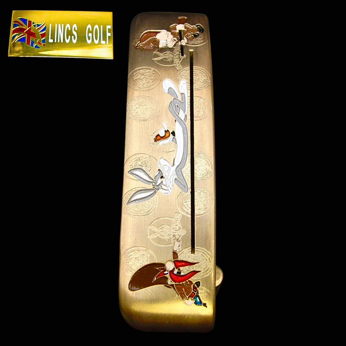 Custom Milled Looney Tunes Themed Ping Anser Putter 90cm Steel Shaft PSYKO Grip